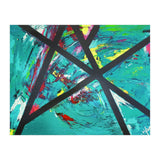 Struggle - Abstract On Canvas (Print Only) thumbnail