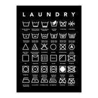 Laundry Symbols (Print Only)