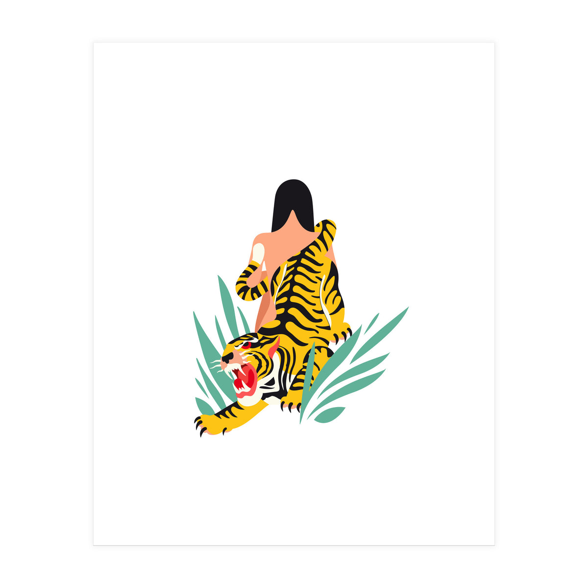 Waking the tiger (Print Only)