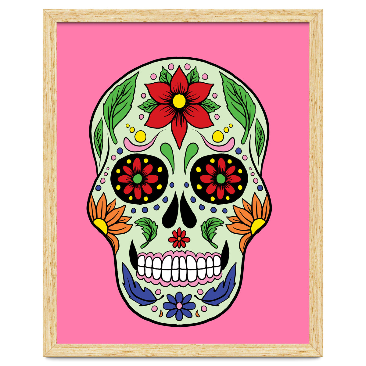 Colorful Skull I