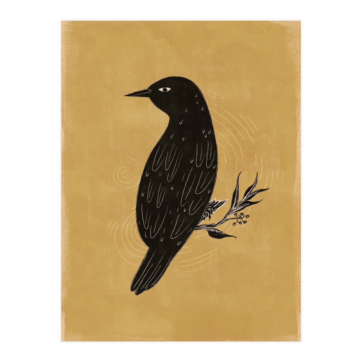 Black Bird (Print Only)