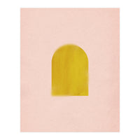 Pink and mustard arch (Print Only)