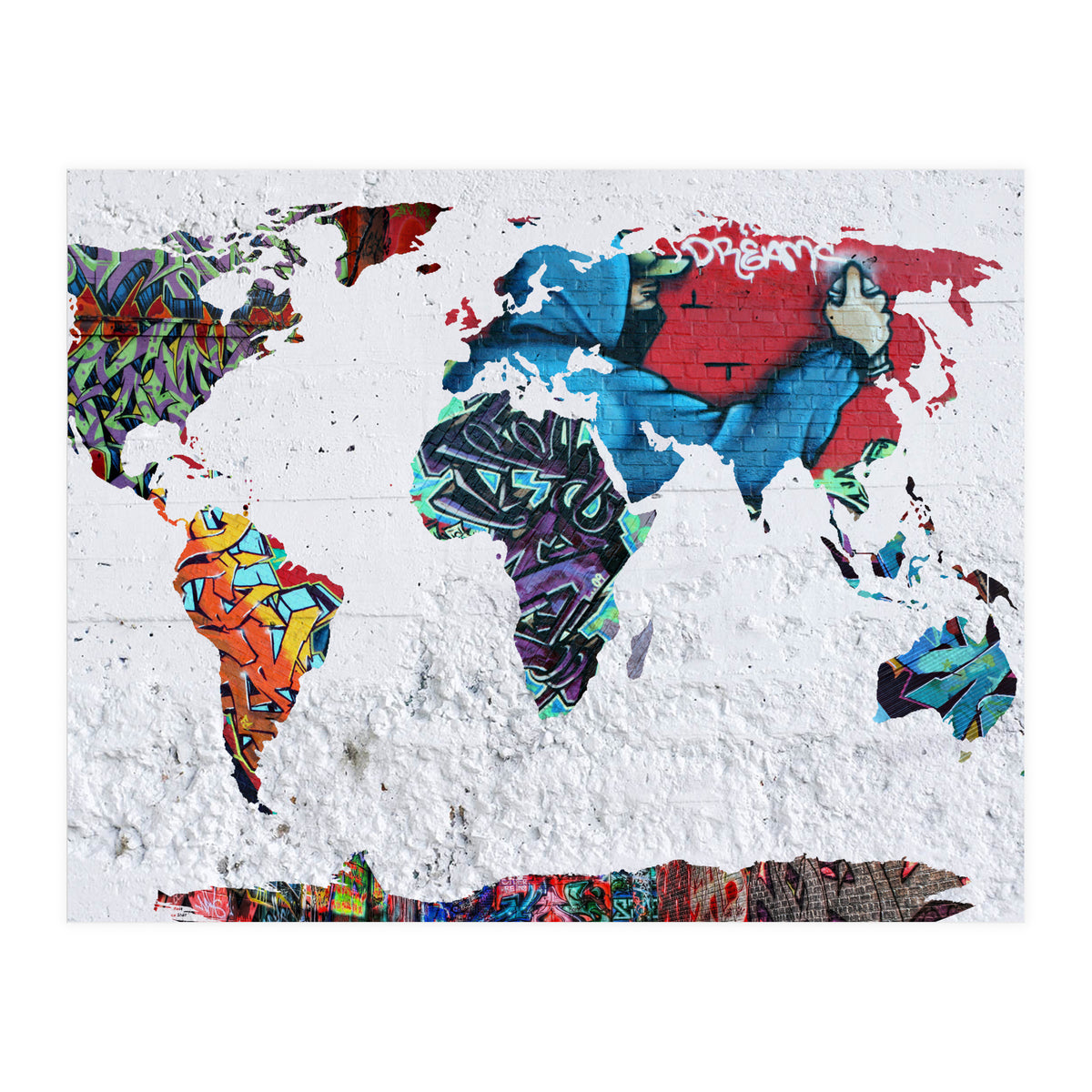 Map Graffiti (Print Only)