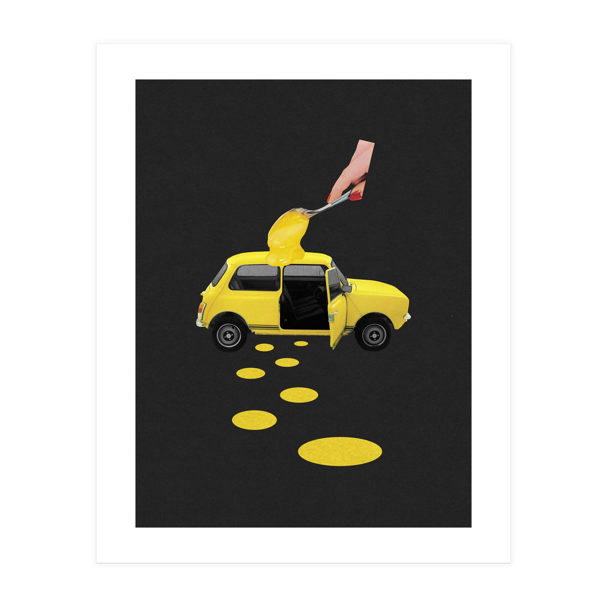 Yellow Car (Print Only)