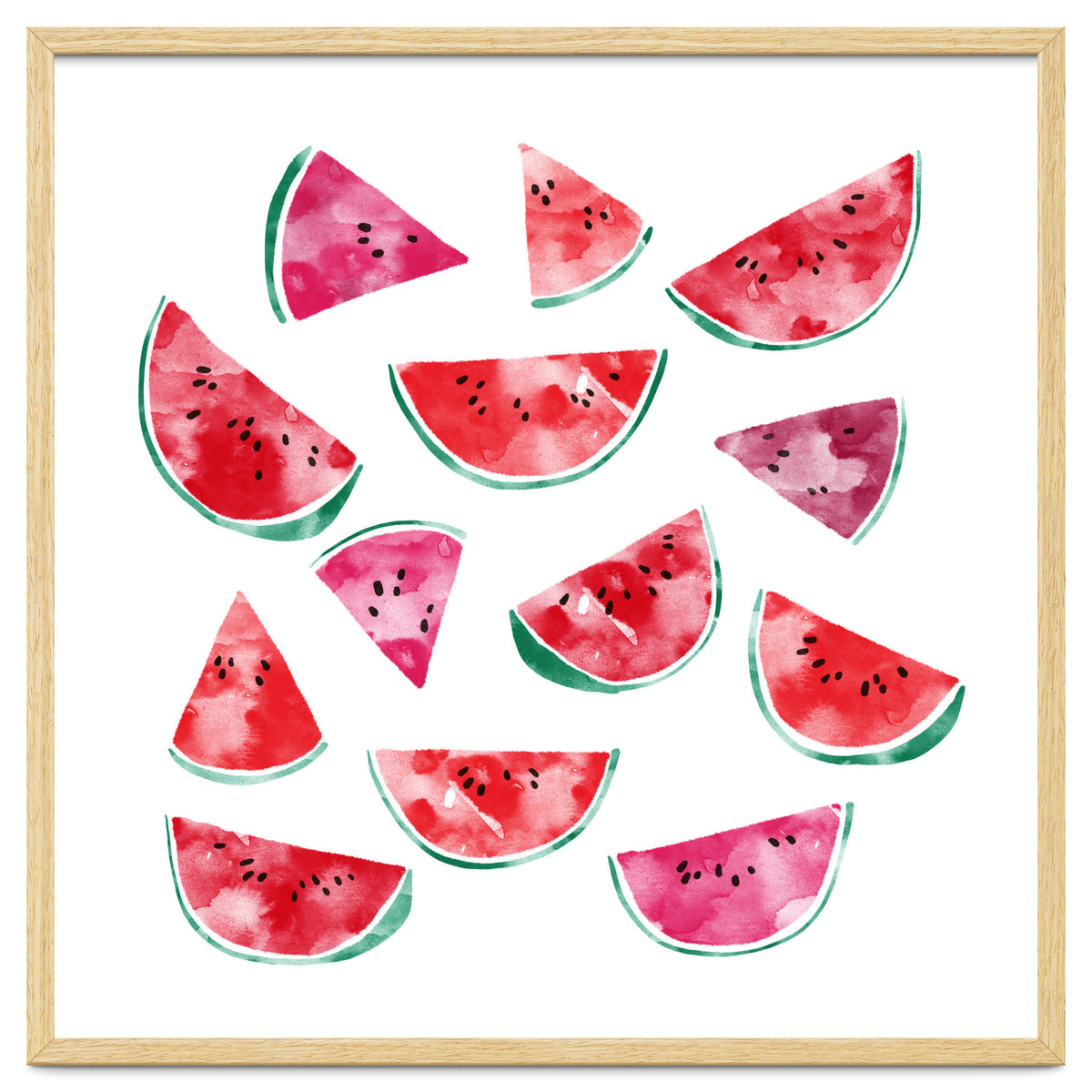 Watercolour Watermelons