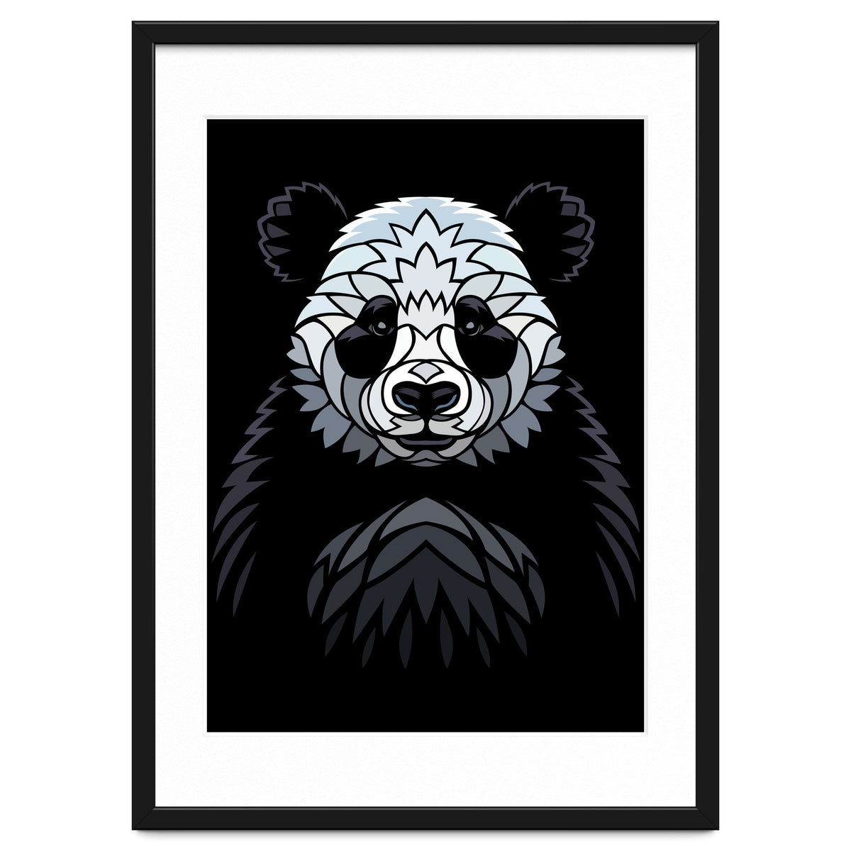 Tribal frontal Panda