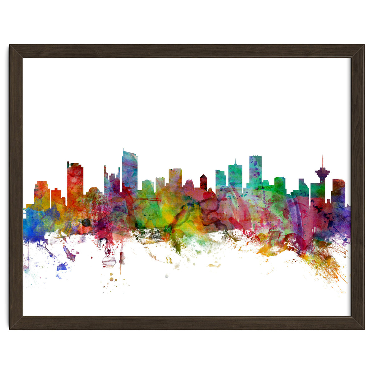 Vancouver Canada Skyline