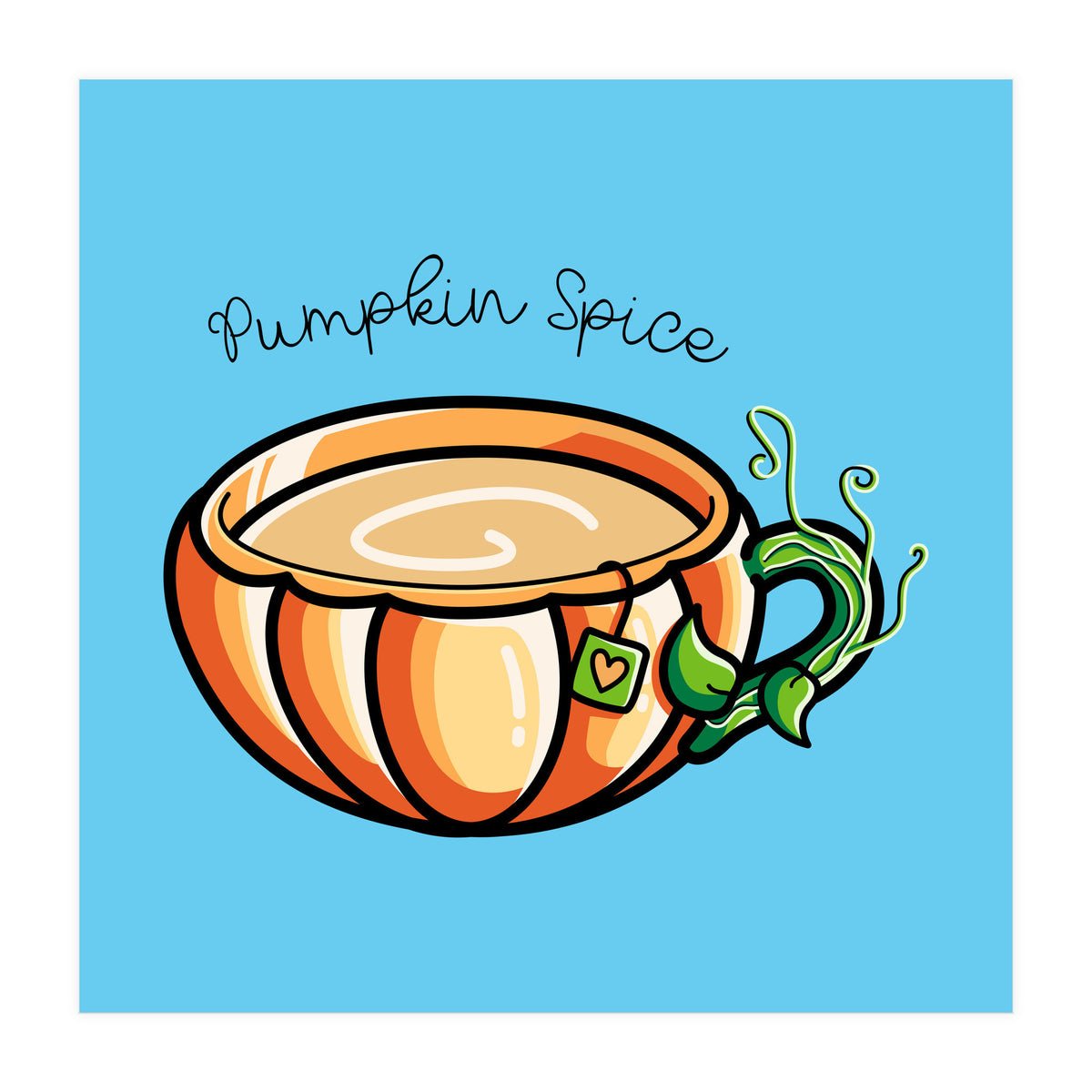 Pumpkin Spice Chai Tea (Print Only)