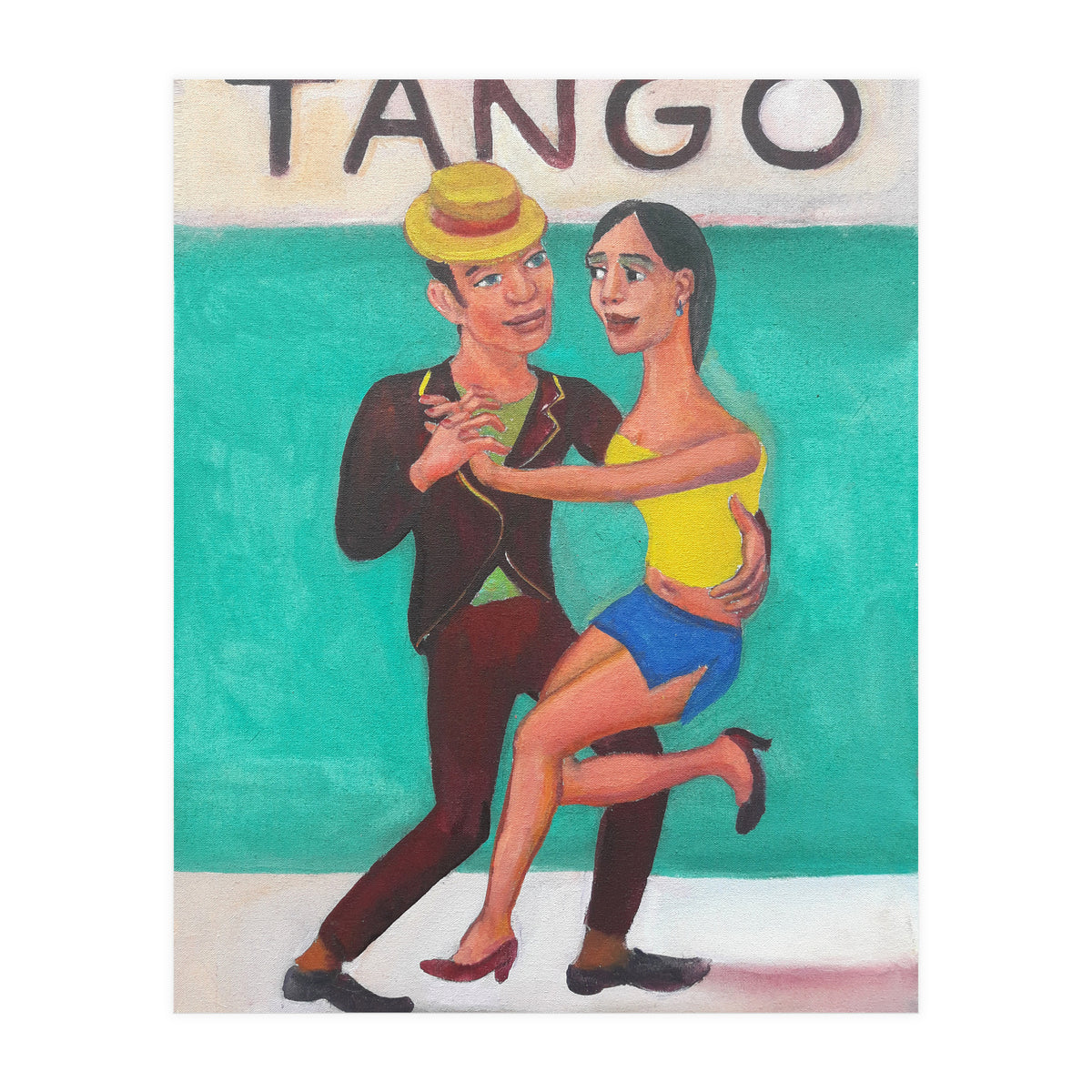 Tango Milonguero 4b (Print Only)