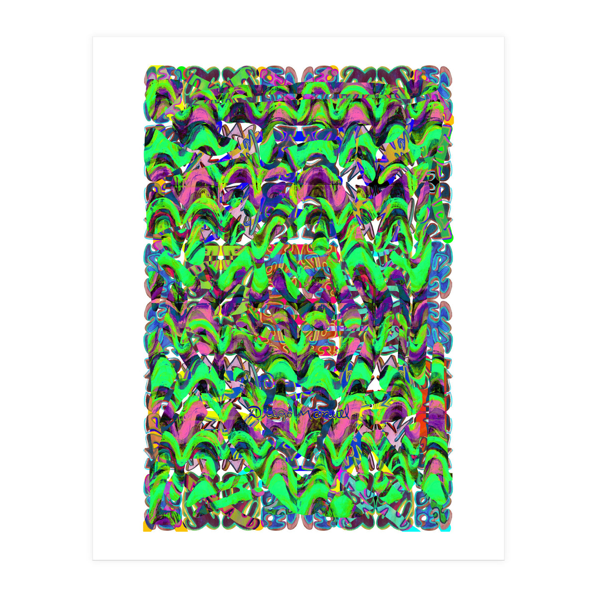 New Graffiti B 9 (Print Only)