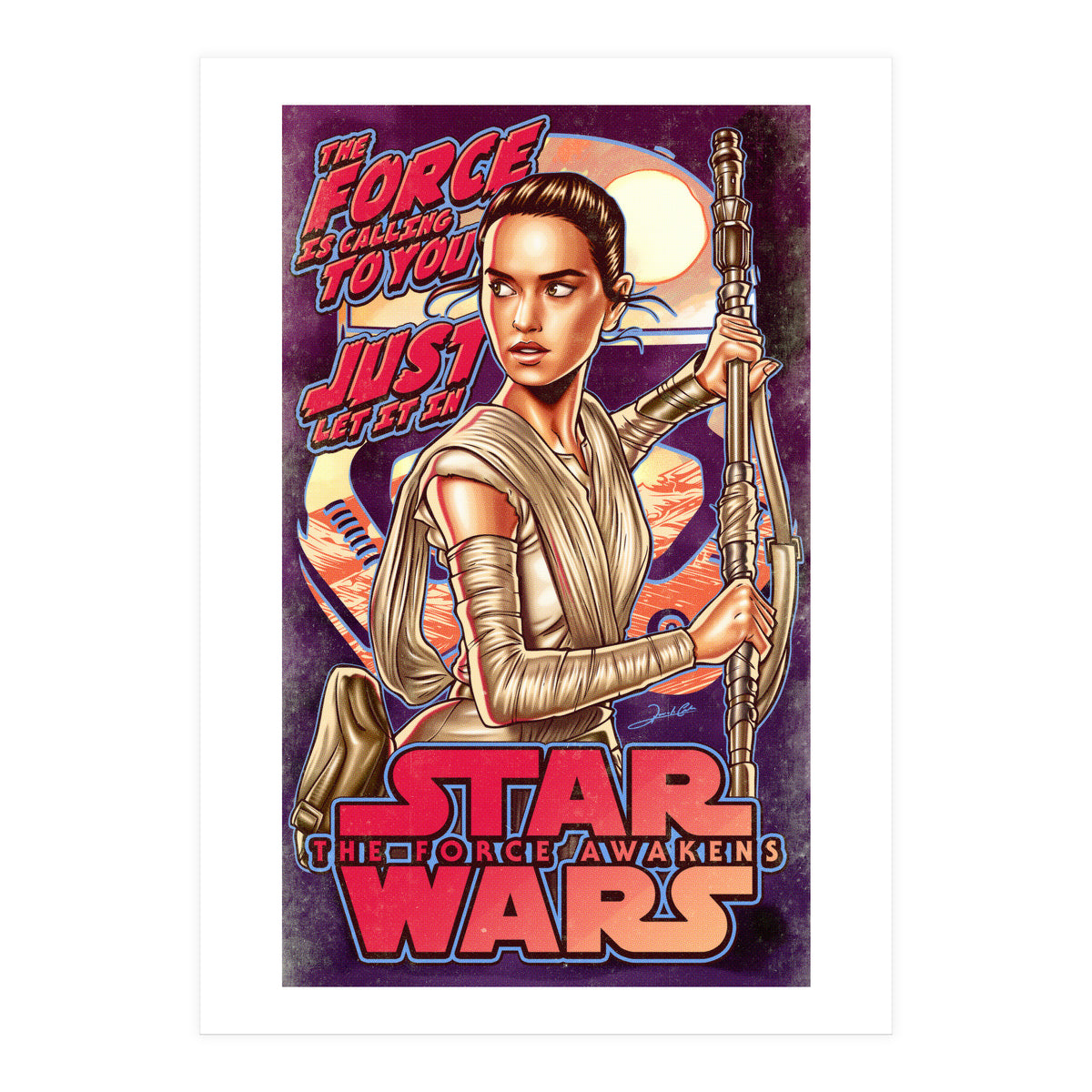 The Force Is Calling (Print Only)