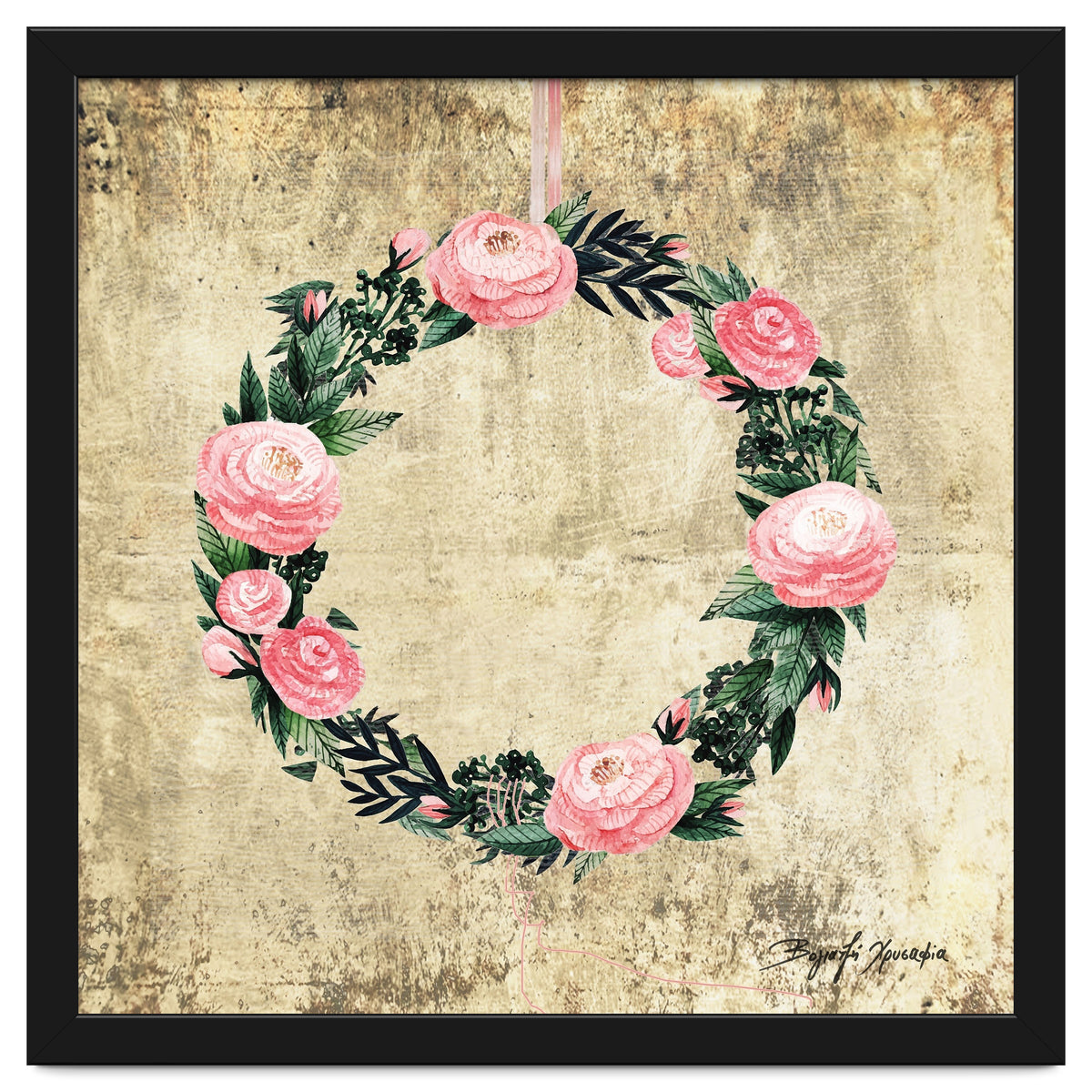 Wreath #Rose Flowers #Royal collection