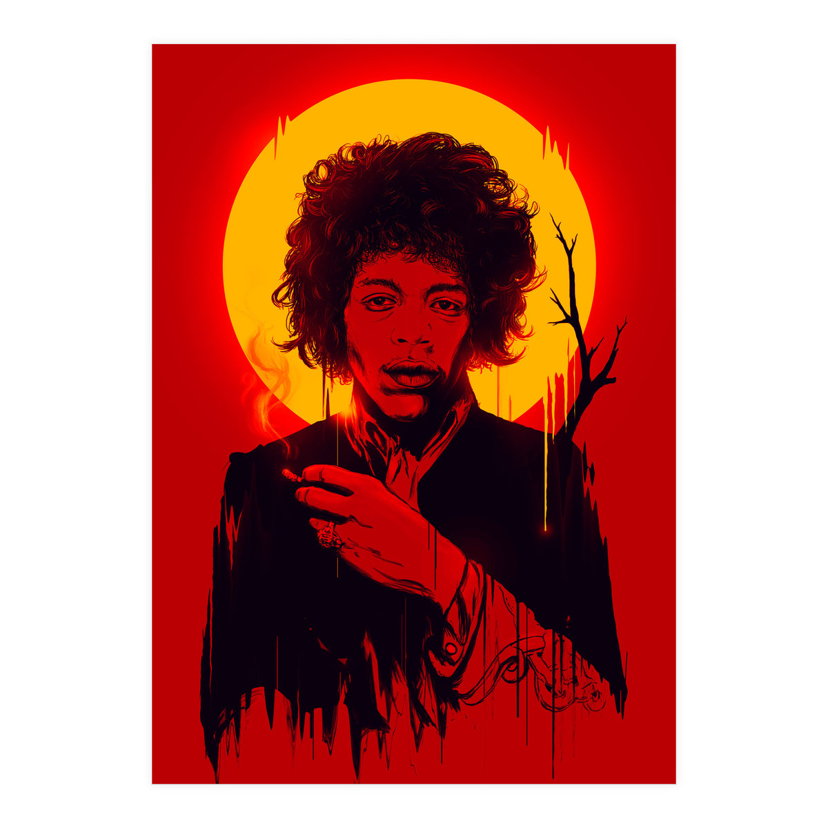 Jimi Hendrix (Print Only)
