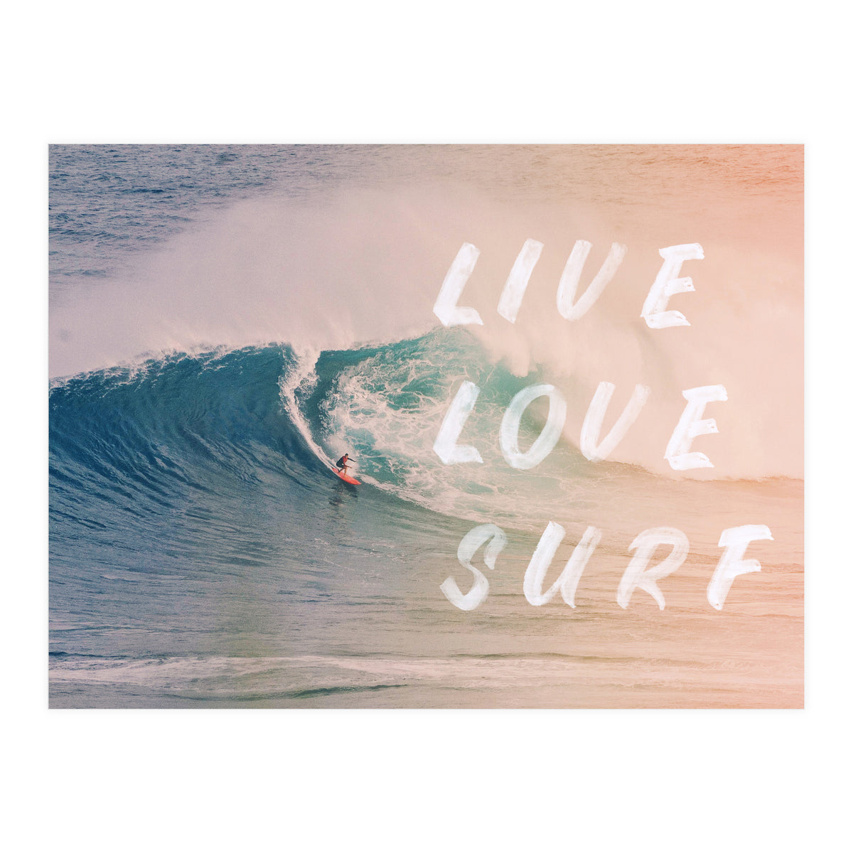 Live Love Surf (Print Only)