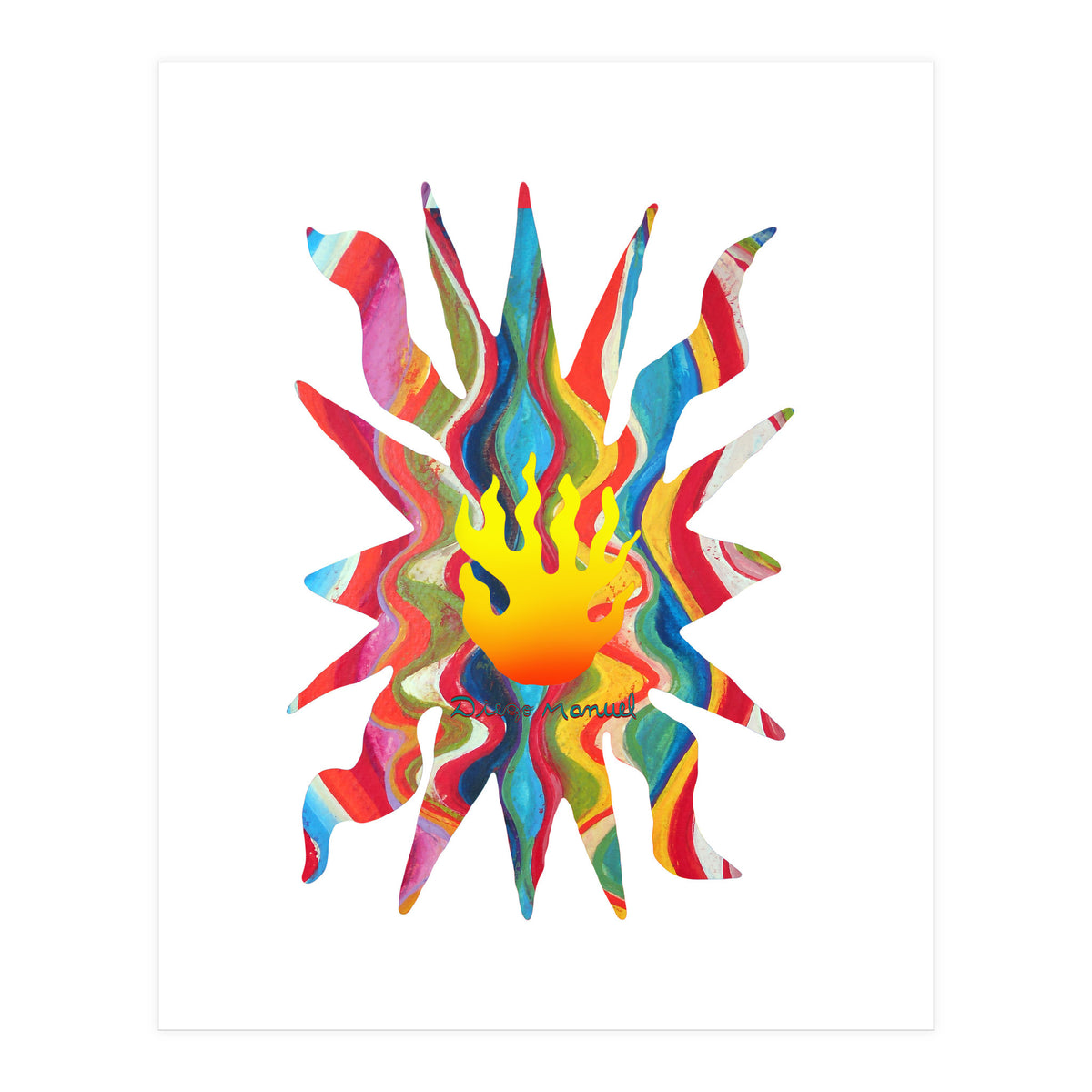 Fuego 30 Copia (Print Only)