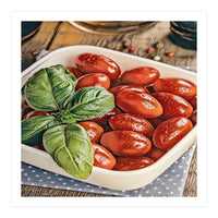 Fresh Tomatoes Italian Cuisine (Print Only)