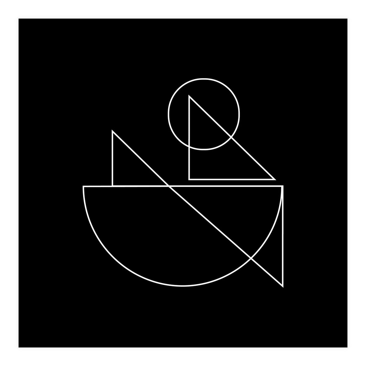 Fisherman | abstract minimal (Print Only)