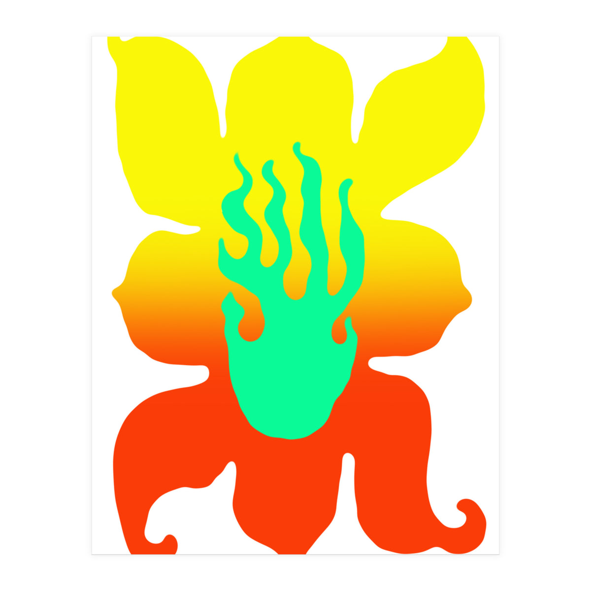 Fuego 108 Copia (Print Only)