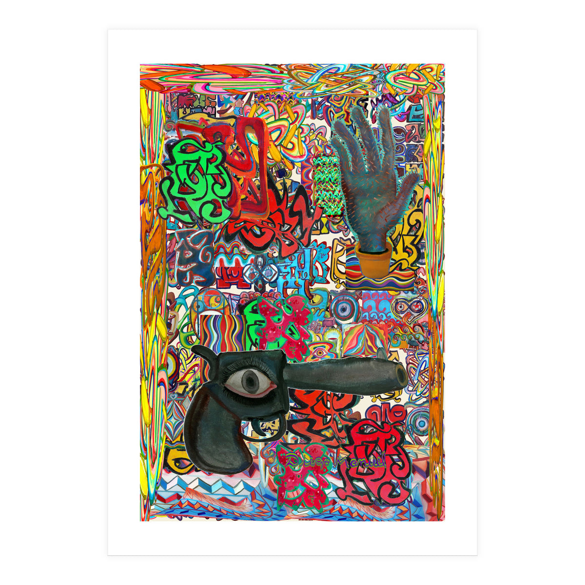 Oficina Del Cobrador 16 (Print Only)