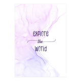 Explore the world | floating colors (Print Only) thumbnail