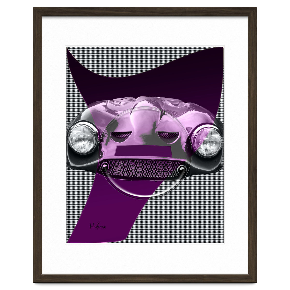 Emoji & Cars purple