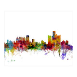 Detroit Michigan Skyline (Print Only) thumbnail