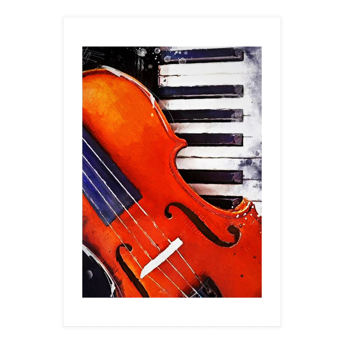 Violin And Piano (Print Only)