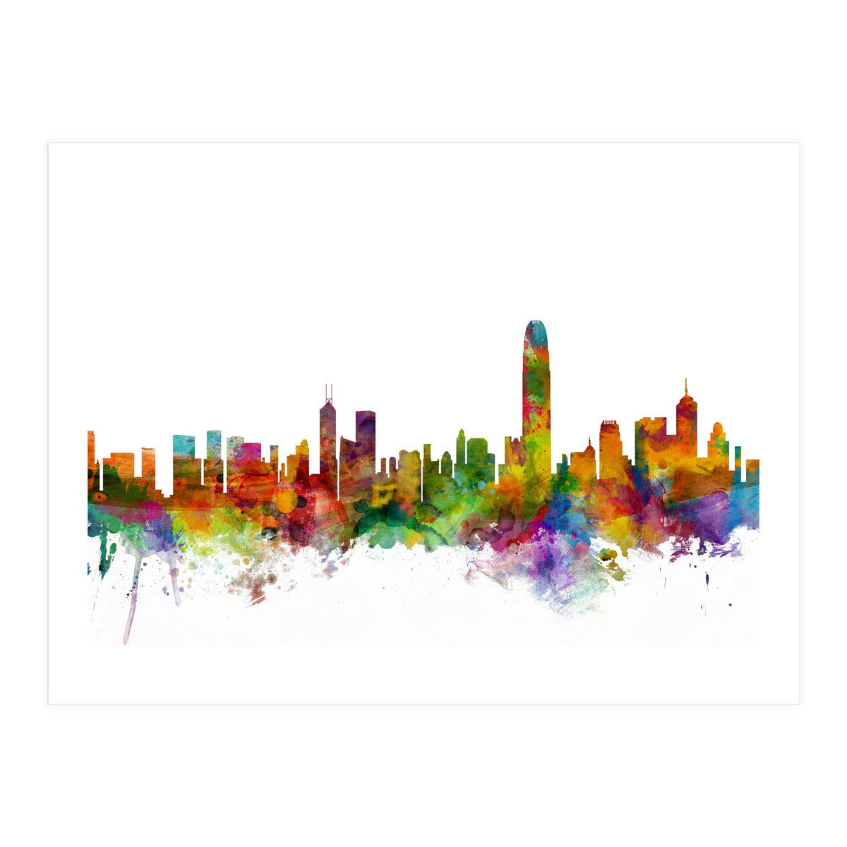 Hong Kong Skyline (Print Only)