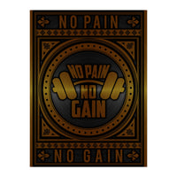No Pain No Gain (Print Only)