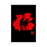 Samurai In Red (Print Only) thumbnail