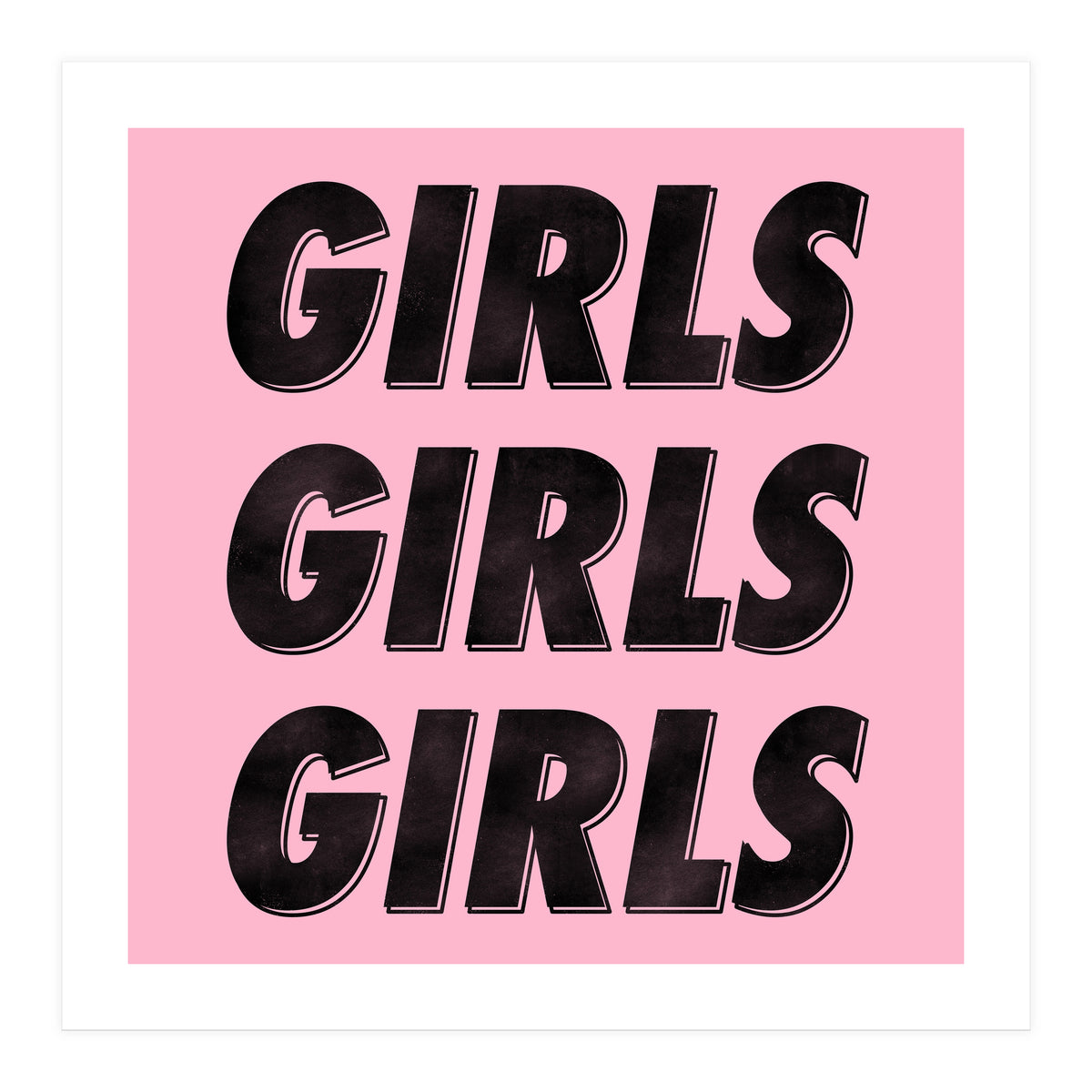 Girls Black and Red (Print Only)