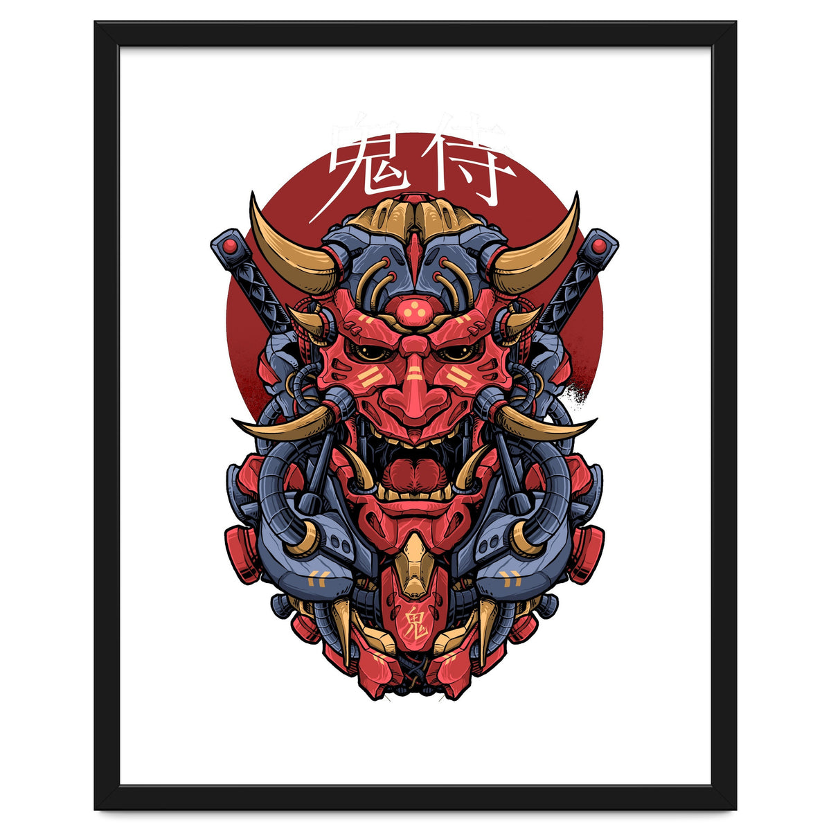 Japanese Oni Samurai