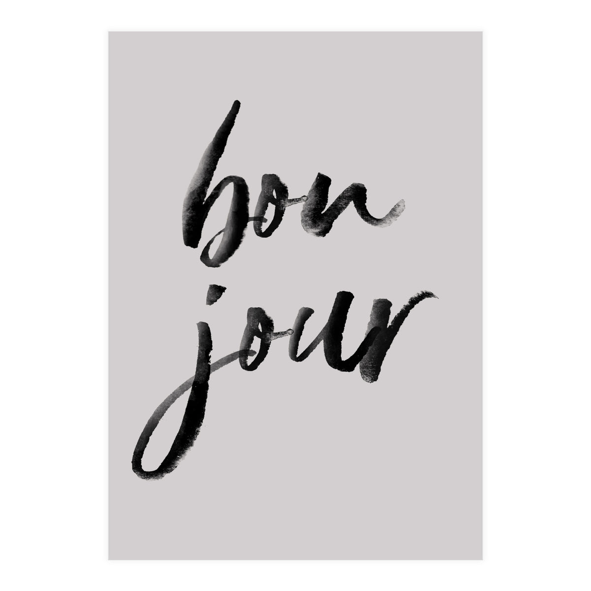 Bon Jour  (Print Only)