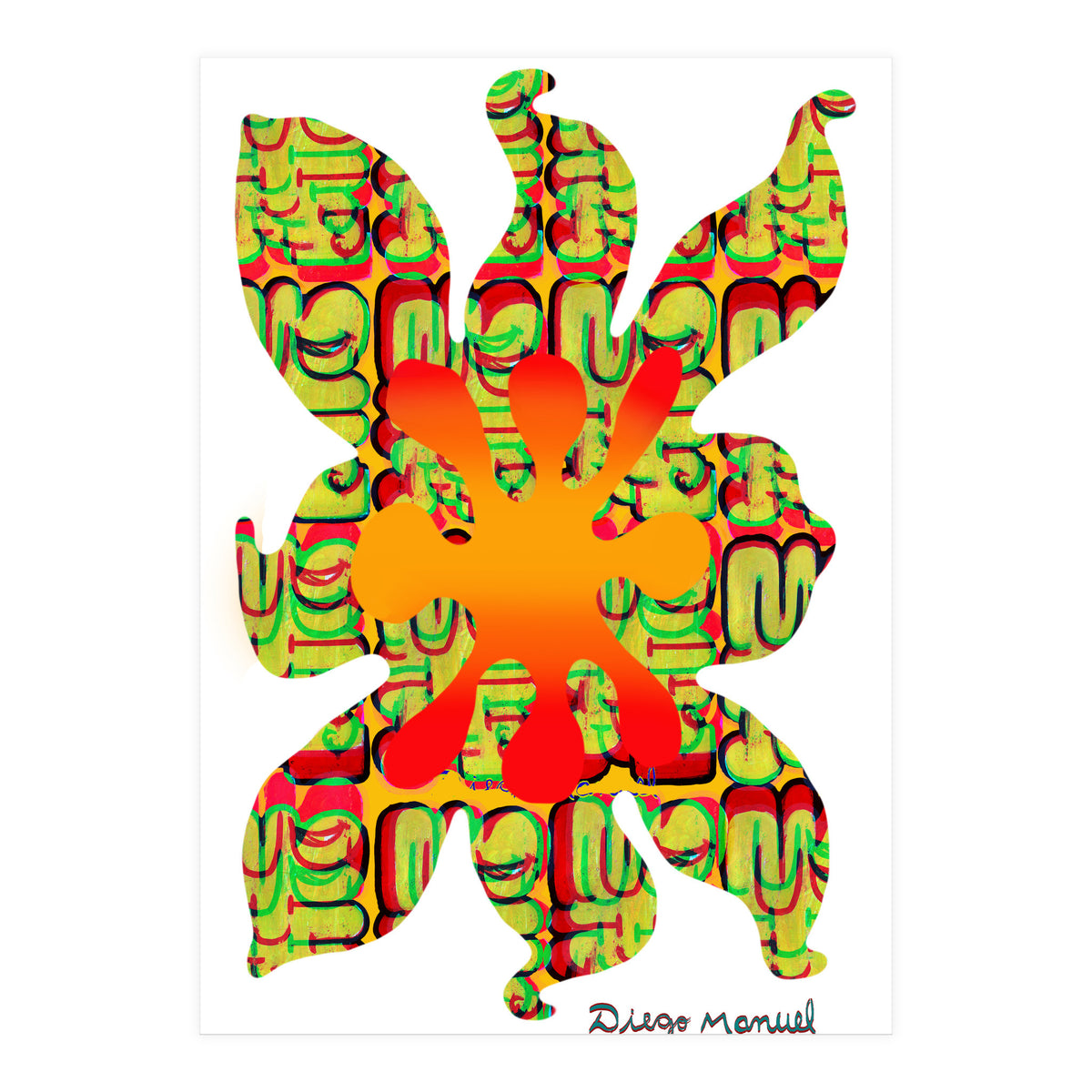 Fuego 60 Copia (Print Only)