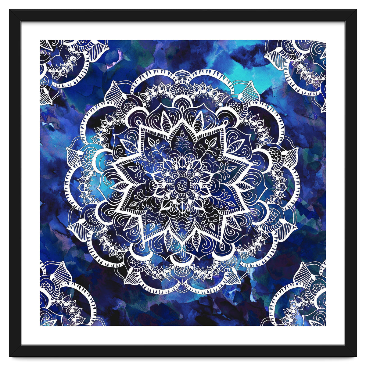 Queen Starring of Mandalas Navy