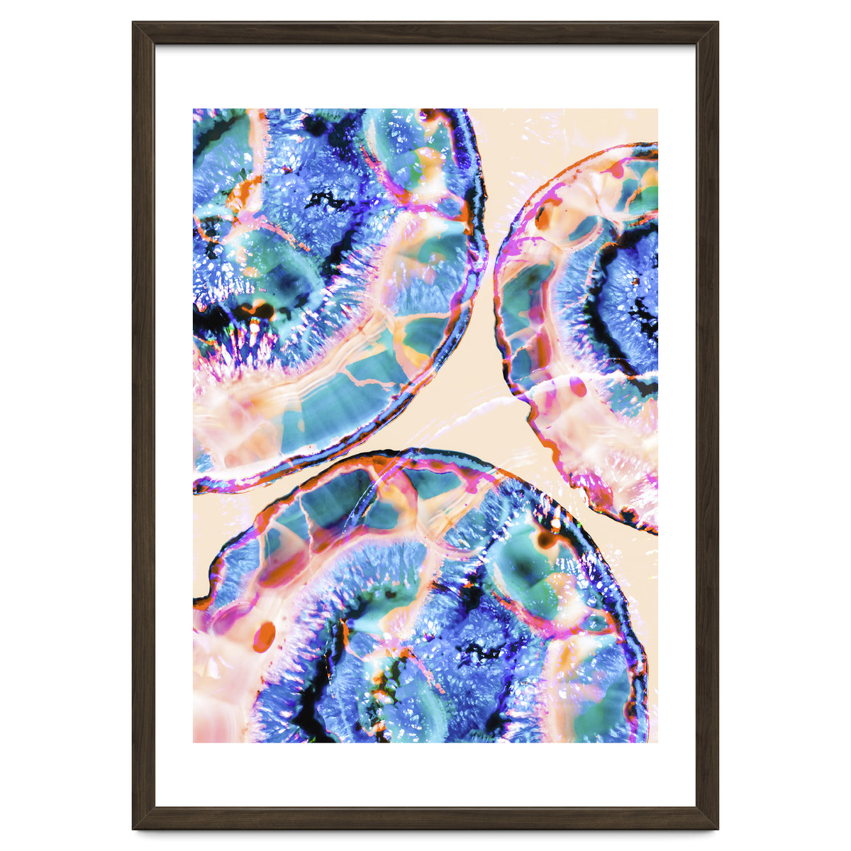 Abstract Agate Painting
