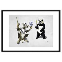 Donkey Xote And Sancho Panda