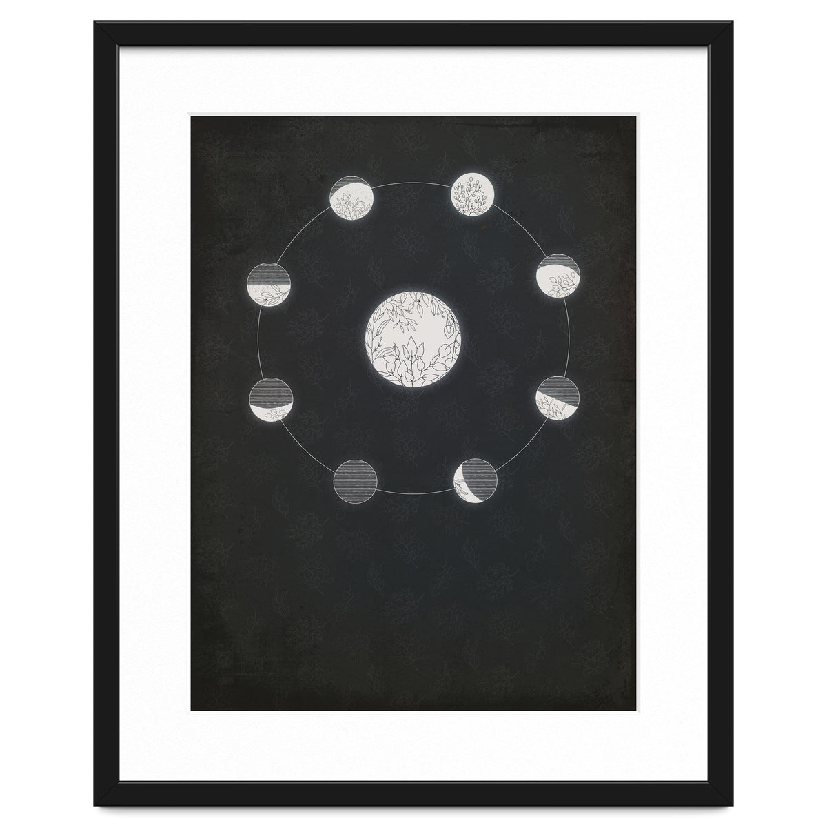 Floral moon phases