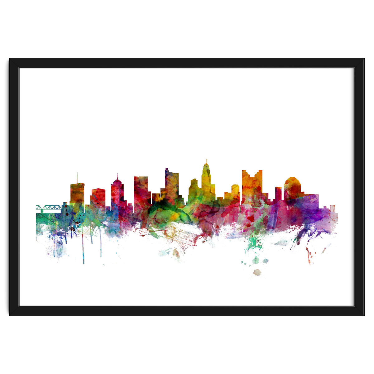 Columbus Ohio Skyline