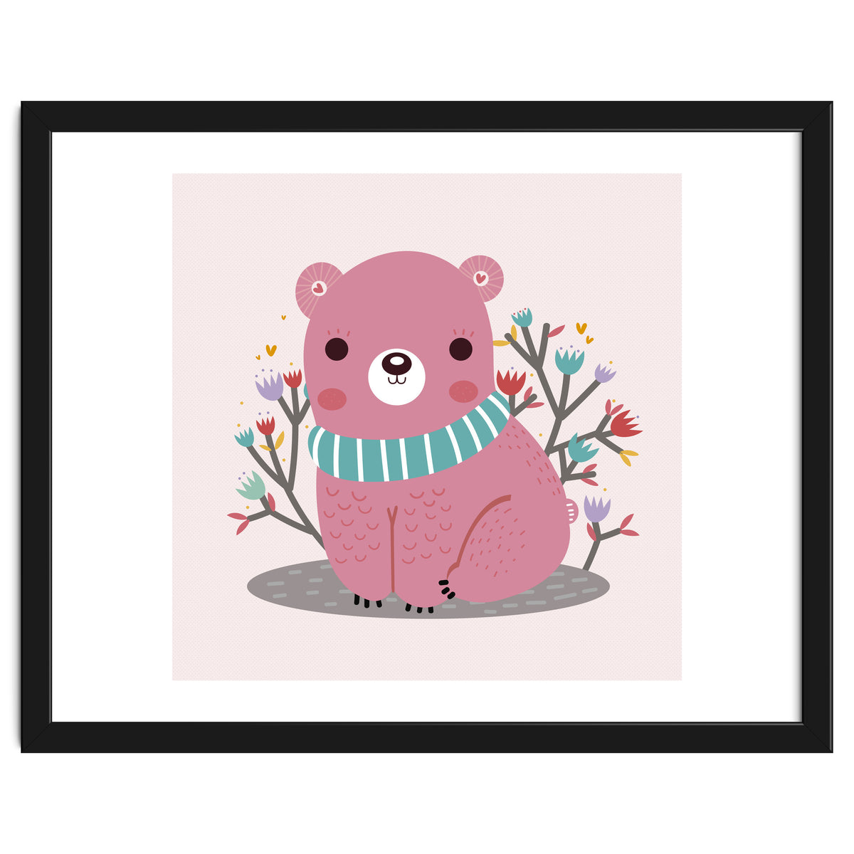 Pink bear