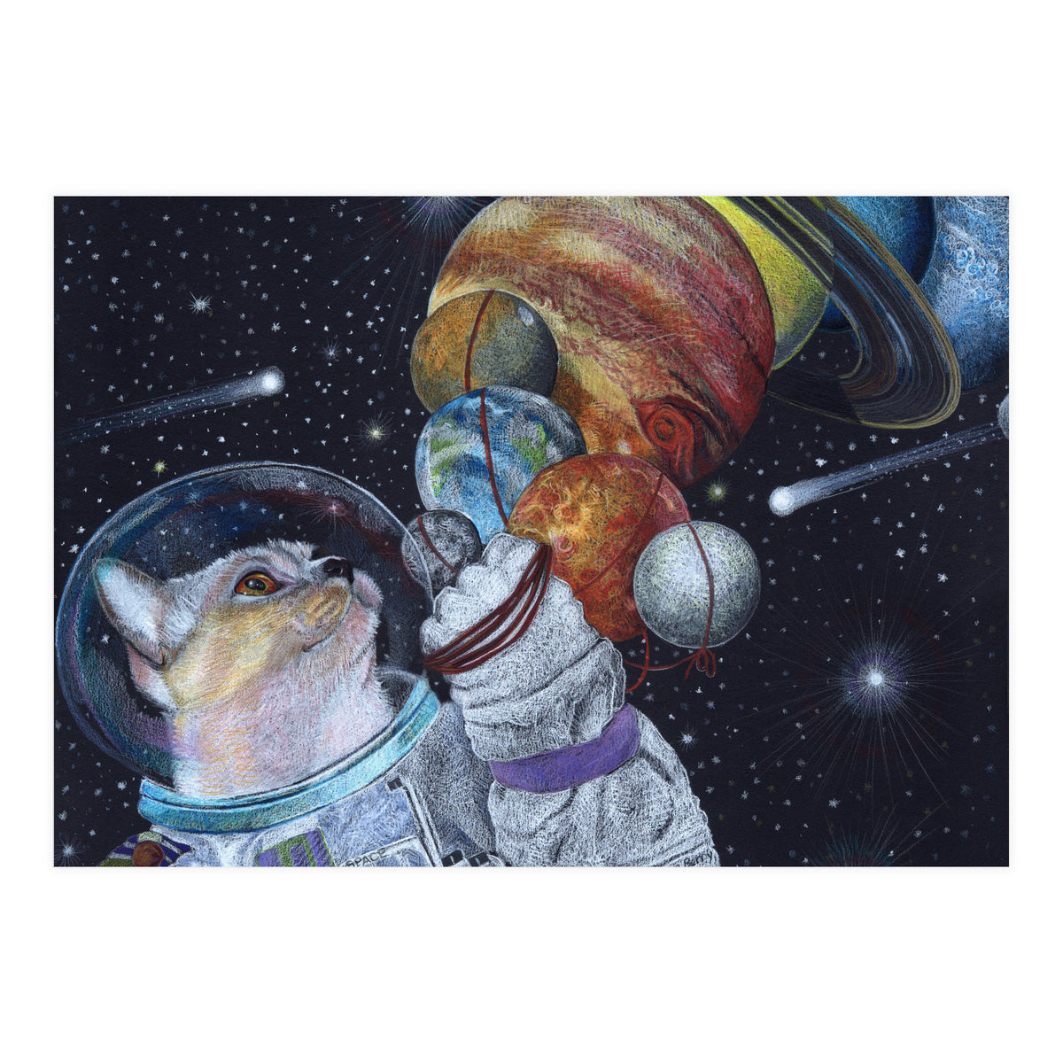 Space Cat (Print Only)