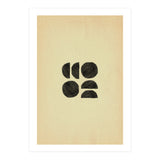 Abstract mid-century modern shapes (Print Only) thumbnail