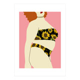 Sunflower Swimsuit (Print Only) thumbnail