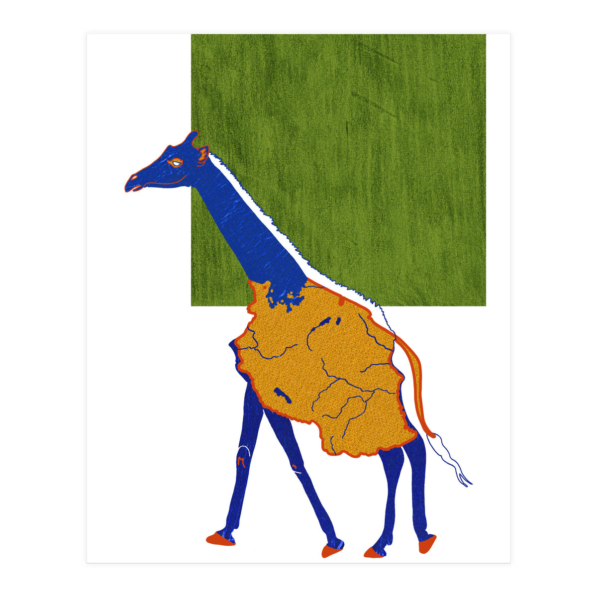 Tanzanian Giraffe (Print Only)