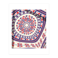 Romanian embroidery background 22 (Print Only)