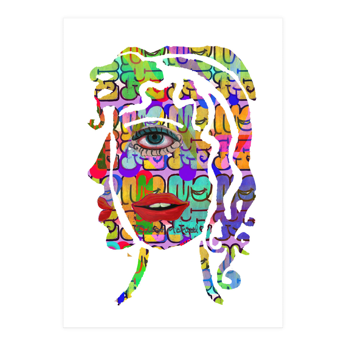 Mujer Digital 2 8 (Print Only)