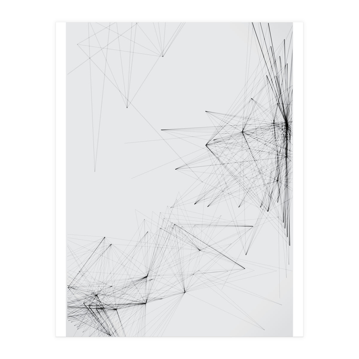 Abstract Lines Geometric (Print Only)