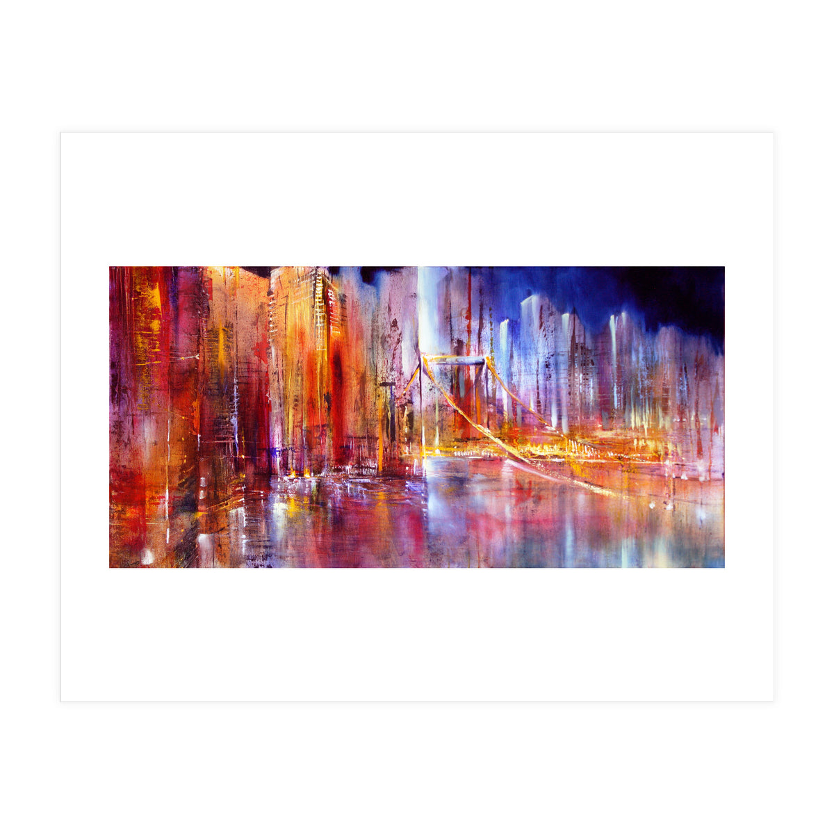 Stadtansicht - cityscape (Print Only)