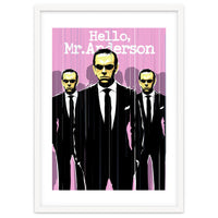 Hello Mr Anderson Matrix movie poster
