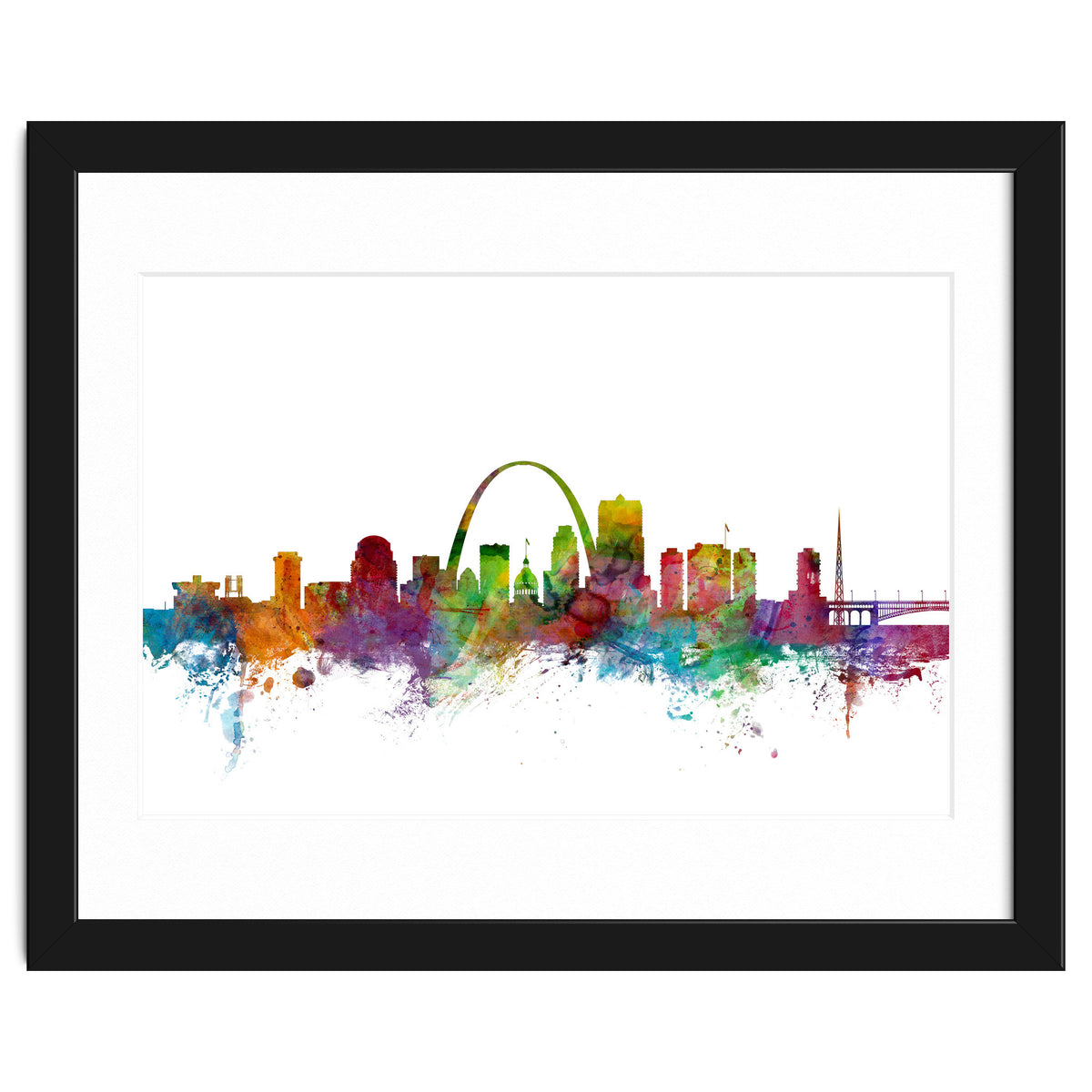 St Louis Missouri Skyline